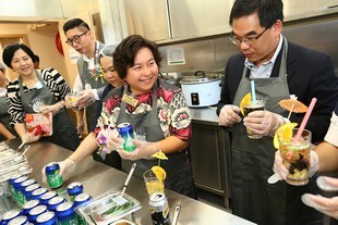 東華三院「膳深」午間派對暨傳媒午宴 <BR/>歡聚社區飯堂 體驗基層生活